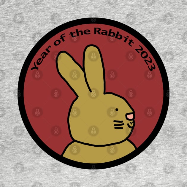 Year of the Rabbit 2023 Cute by ellenhenryart